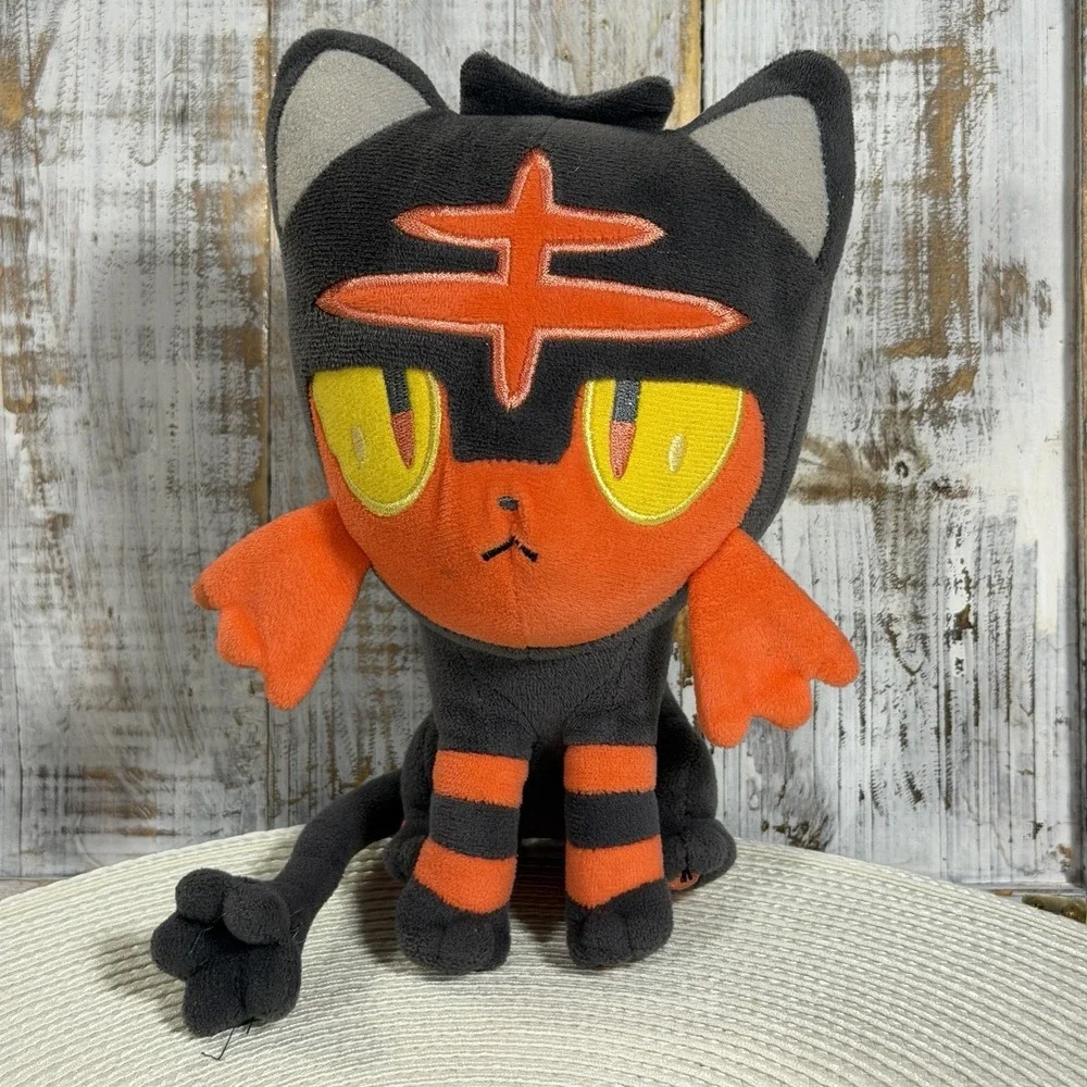 Pokemon Litten‎ Plush Stuffed Animal 8